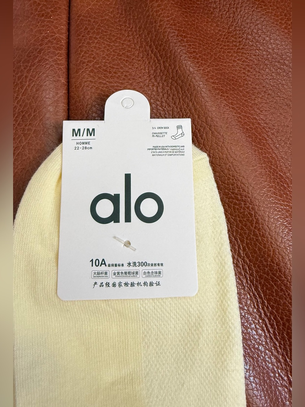 NWB Alo Yoga Unisex Half-Crew Socks – 5 Pairs - Picture 5 of 6